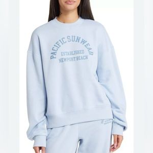 PacSun Logo Graphic Crewneck Sweatshirt